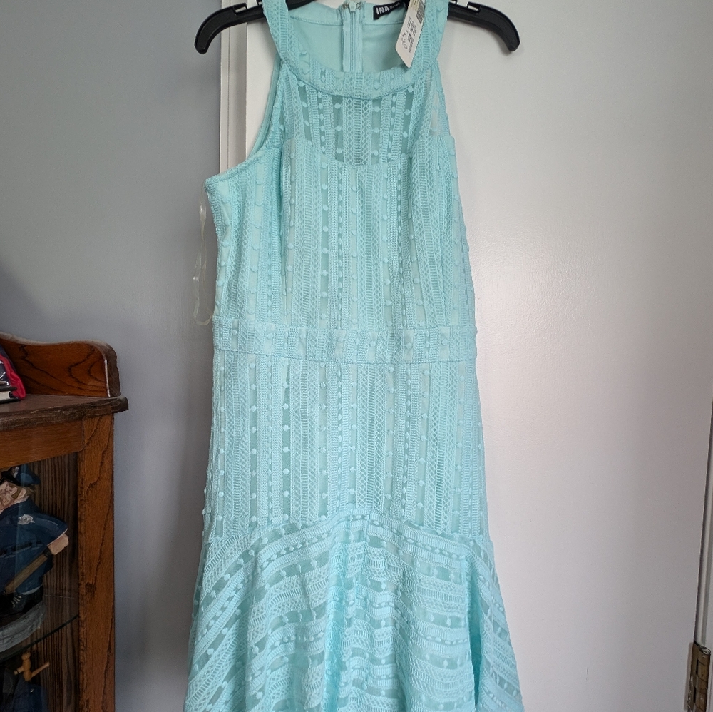 Girls blue dress